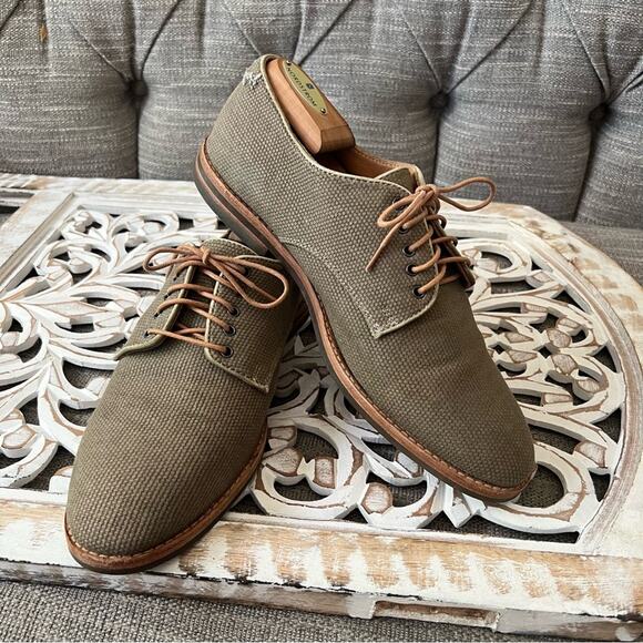 H London by Hudson Men’s Woven Oxford Shoes 43 US 10 - Picture 2 of 13